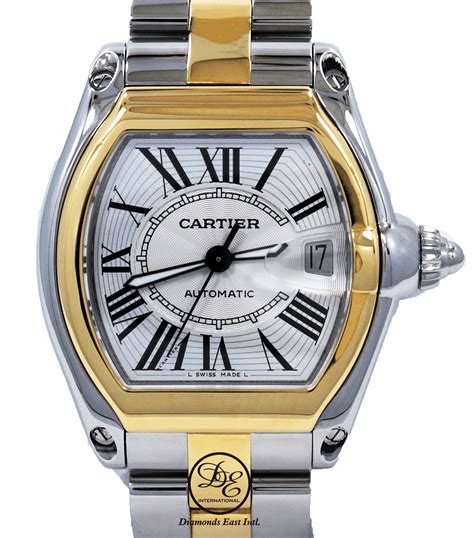 cartier roadster gold|cartier roadster gold with diamonds.